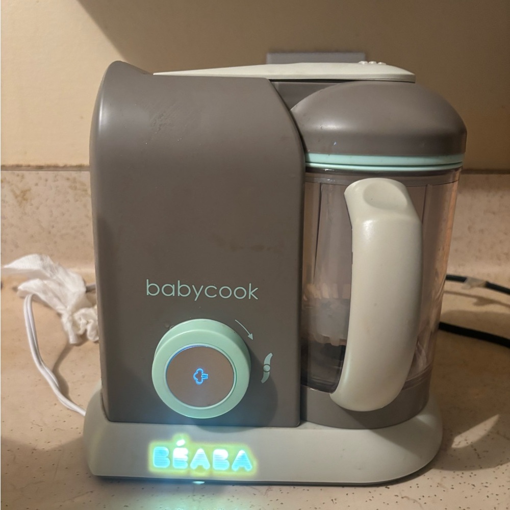 BÉABA Babycook 4-in-1 Food Maker - Gray and White